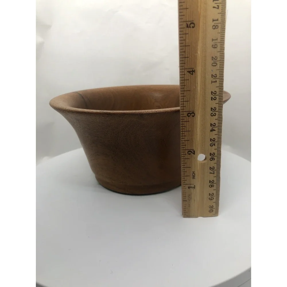 Hand Carved Wood Bowl 3